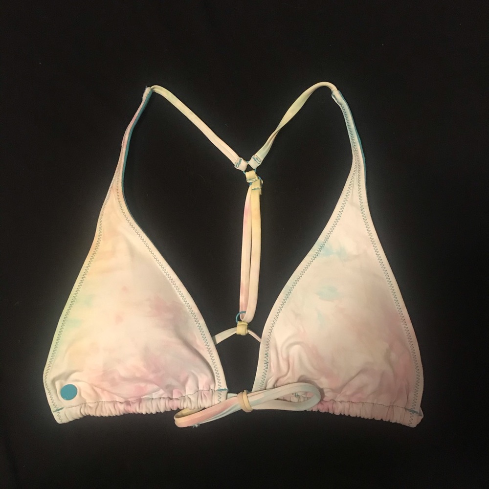 Volcom triangle tie bikini top